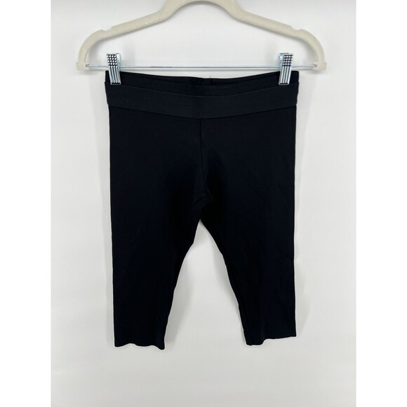 BCBG Maxazria Crop Pants Tights Elastic Waistband Pull on Size Small - Picture 1 of 4